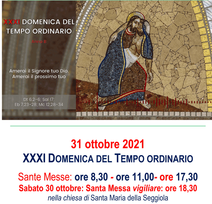 XXXI-Domenica-del-Tempo-Ordinario,-anno-B,2021