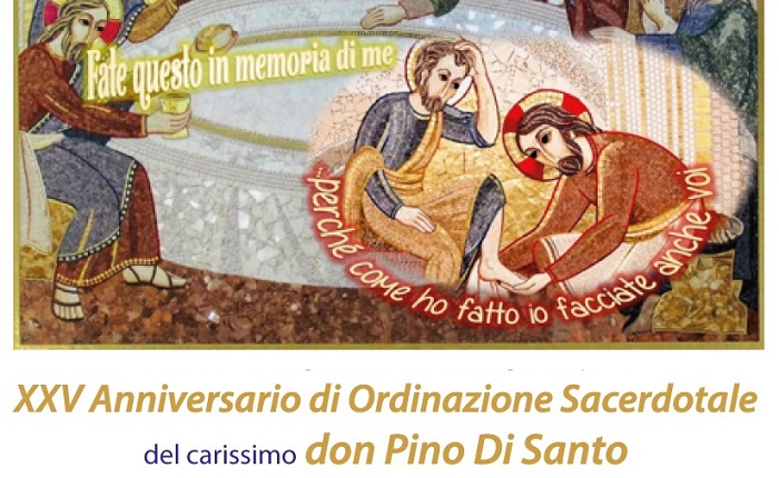 XXV di sacerdozio di don Pino di Santo, 07.12.2022