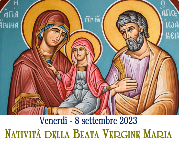 Natività della Beata Vergine Maria 2023